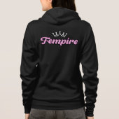 FEMPIRE Logo Front & Back Pink パーカ (裏面)