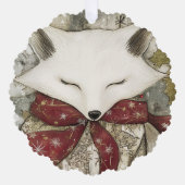 Fen the Fox | 森の幻想ペーパーオーナメント オーナメントカード (正面)