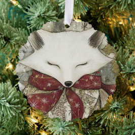 Fen the Fox | Woodland Whimsy Paper Ornament オーナメントカード