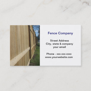 Fence Companyの名刺 名刺