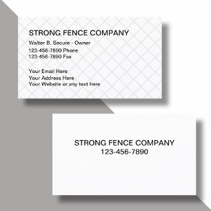 Fence Companyの名刺 名刺