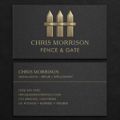 Fence & Gate Business Card 名刺