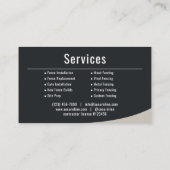 Fence Insallation 名刺 (裏面)