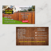 Fence Service名刺 名刺 (正面/裏面)