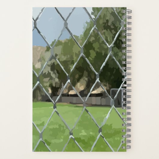 Fenced Bullet Journal ノートブック (裏面)