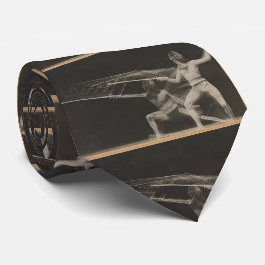 Fencer (1906年)のヴィンテージのモーションブラーの写真 ネクタイ (ロール)