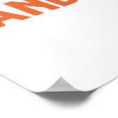 Fencing Make New Friends And Stab Them T-Shirt Fen ポスター (角)