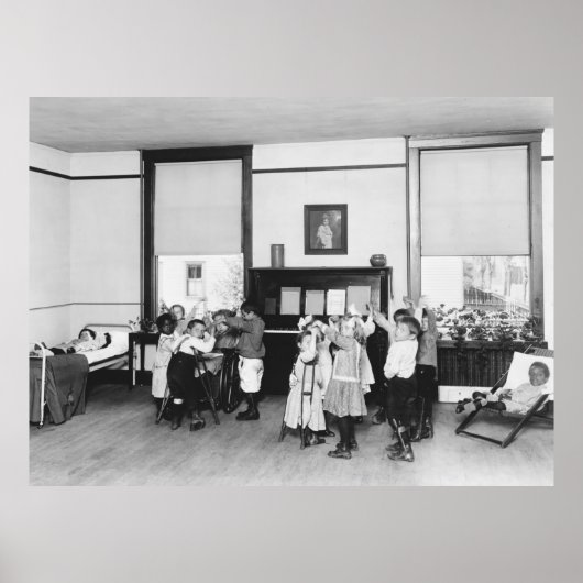 Fending Off Tuberculosis, 1920s ポスター (正面)