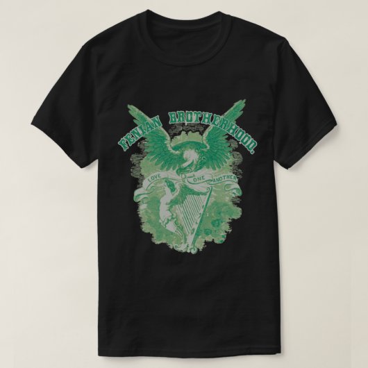 Fenian Brotherhood – 愛し合い – アイルランド –  Tシャツ (デザイン正面)