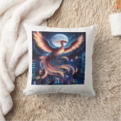 Fênix flamejante Almofada クッション (ブランケット)