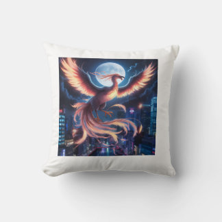 Fênix flamejante Almofada クッション