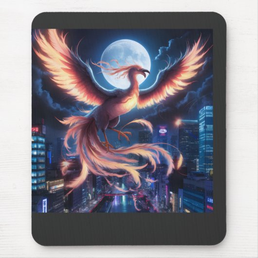 Fênix flamejante Mousepad マウスパッド (正面)