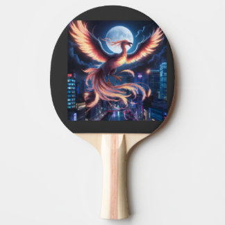 Fênix flamejante Raquete de Ping-Pong 卓球ラケット