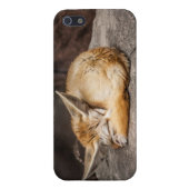 Fennecのかわいいキツネ iPhoneケース (裏面)