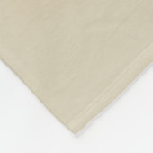 Fennecのキツネのフリースブランケット フリースブランケット (角)