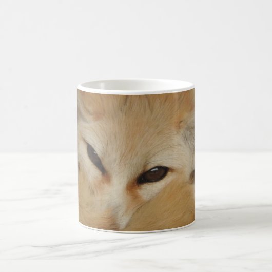 Fennecのキツネのマグ コーヒーマグカップ (中央)