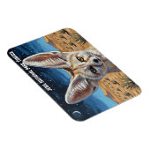 FennecキツネインJebil National Park Tunisia マグネット (右側)