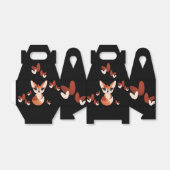 Fennecキツネギフトボックスのパーティーの好意とグラブバッグ フェイバーボックス (折り畳みなし)