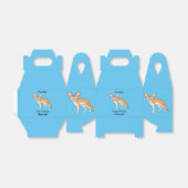 Fennecフォックスカートゥーンイラストレーション フェイバーボックス (折り畳みなし)