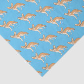 Fennecフォックスカートゥーンイラストレーション 薄葉紙 (詳細)