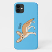 Fennecフォックスカートゥーンイラストレーション Case-Mate iPhoneケース (裏面)