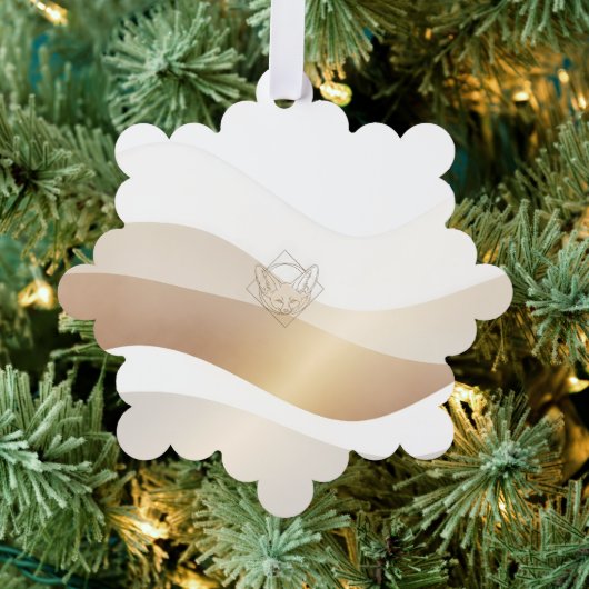 Fennec Essenceで砂漠の波を静める | セミニマルス オーナメントカード (インサイチュ (木))