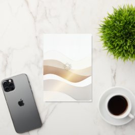 Fennec Essenceで砂漠の波を静める | セミニマルス 箔グリーティングカード