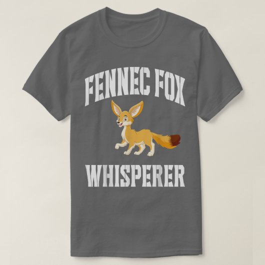 Fennec Foアパレル可憐かわいい敵の恋人デザイン1082 Tシャツ (デザイン正面)