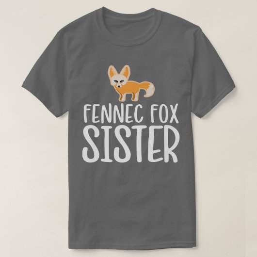 Fennec Foシスター・プレミアム1246 Tシャツ (デザイン正面)