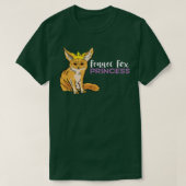 Fennec Foプリンセス耳クラウン動物Fennec Fo Lov Tシャツ (デザイン正面)