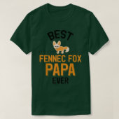 Fennec Fo Papa Tシャツ (デザイン正面)