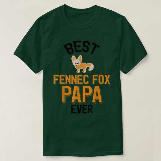 Fennec Fo Papa Tシャツ (デザイン正面)