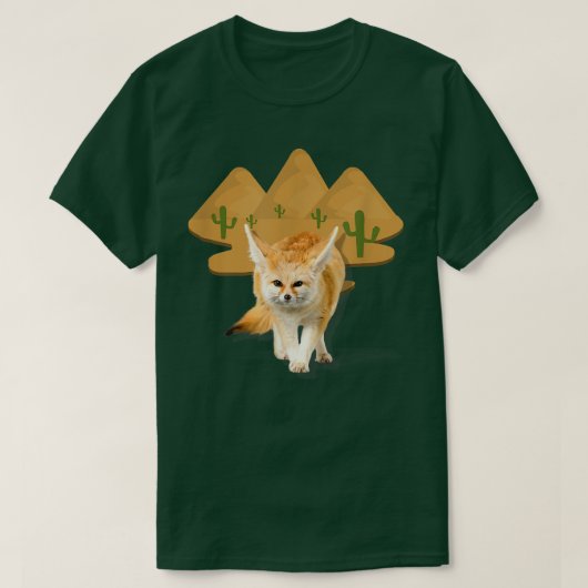 Fennec For Wild Desert Men Women Kids 1205 Tシャツ (デザイン正面)