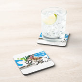 Fennec fox cute コースター (右側)