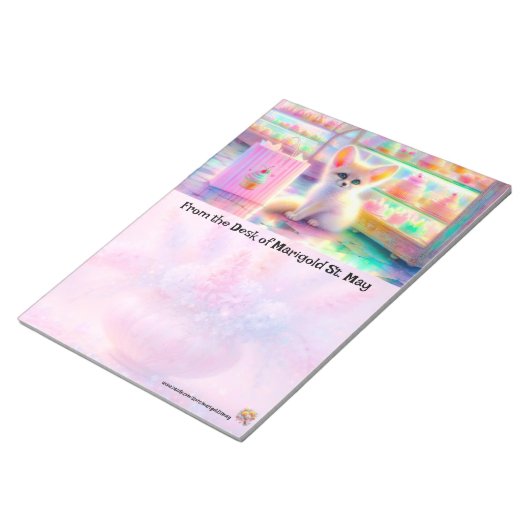 Fennec Fox Notepad ノートパッド (アングル)