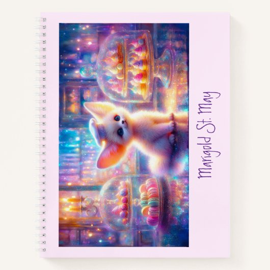 Fennec Fox Notepad ノートブック (正面)