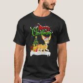 Fennec Fox  Xmas Decorations Santa Fennec Fox Chri Tシャツ (正面)