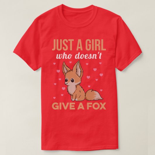Fennec Vixen引用文(FennecキツネExpertTシャツ用) Tシャツ (デザイン正面)