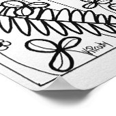 Fennicキツネ16インチx24インチカラーリングポスター ポスター (角)