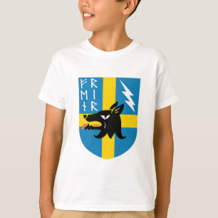 FenrirのRunesの頂上 Tシャツ