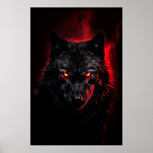 Fenrir – 黒い狼と赤い目 ポスター