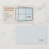 Fenster 名刺 (正面/裏面)