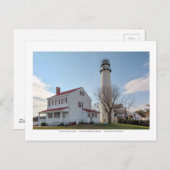 Fenwickの島の灯台 ポストカード (正面/裏面)