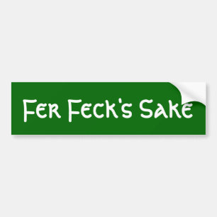 FerのFeckの為 バンパーステッカー