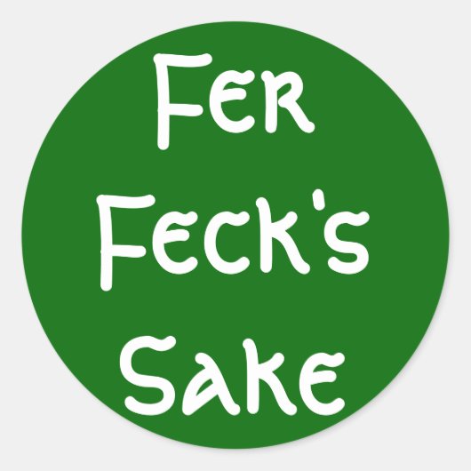 FerのFeckの為 ラウンドシール (正面)