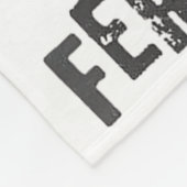 Feral & Free Cat おもしろい Of 7月4日 フリースブランケット (角)
