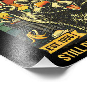 Feral and Seventy 70th Birthday Sarcastic Seventie フォトプリント (角)