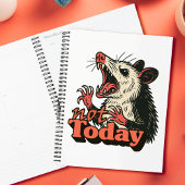 Feral Angry Possum Not Today Typography プランナー手帳