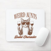 Feral Aunt Cat Lover Cat Auntie Weird Aunts Build  マウスパッド (マウス)