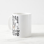 Feral But Festive, Overstimulated But Festive  コーヒーマグカップ (正面左)